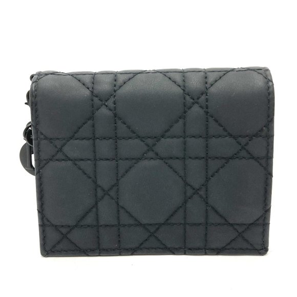 DIOR Black Leather Wallet - Picture 1 of 12